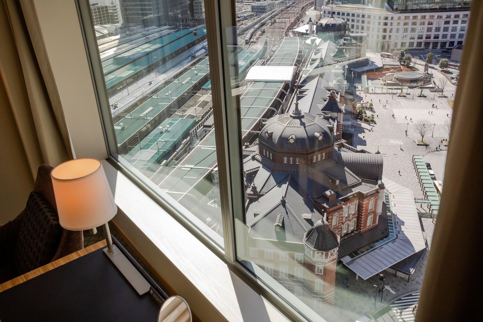 טוקיו Marunouchi Hotel מראה חיצוני תמונה View from a room at the hotel